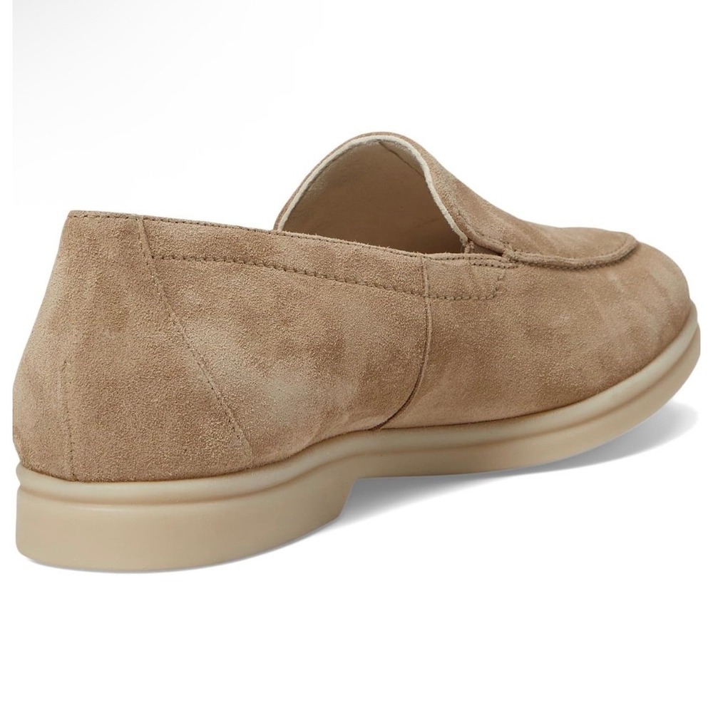 Paul Green Selby Loafers Womens 7.5 Tan Suede Leather Slip On Made In Austria - Picture 8 of 9